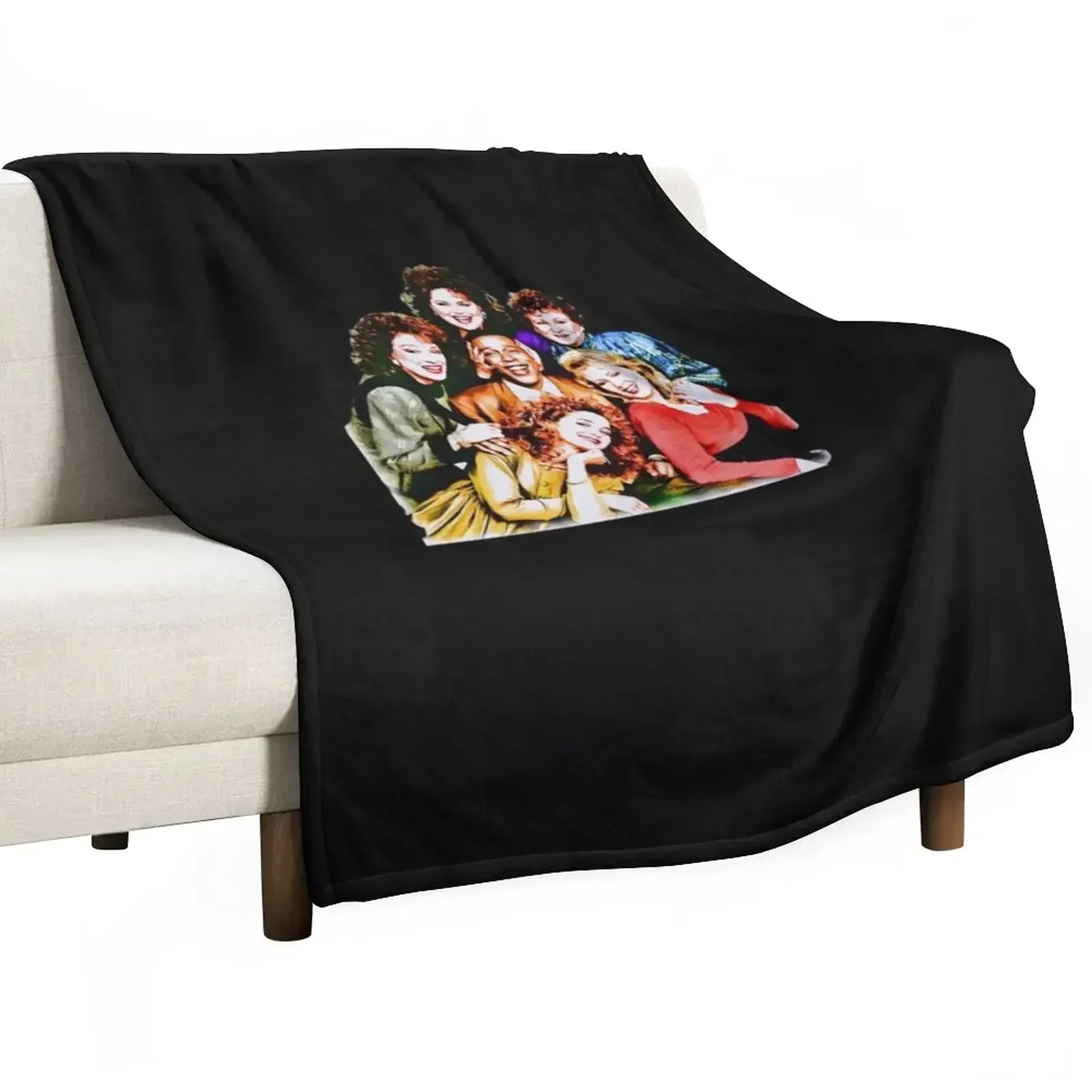 

Designing Women Classic Throw Blanket Cozy Throw Blanket for Bed Sofa Chair