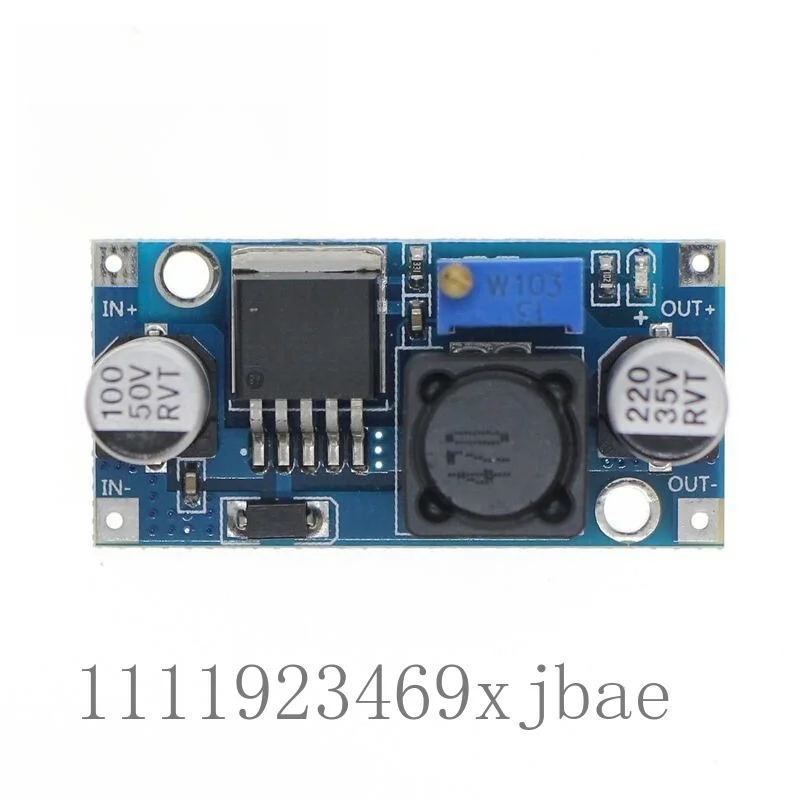 Mini Adjustable Buck Converter Module, 3A High Current Wide Voltage Input Power Supply Board