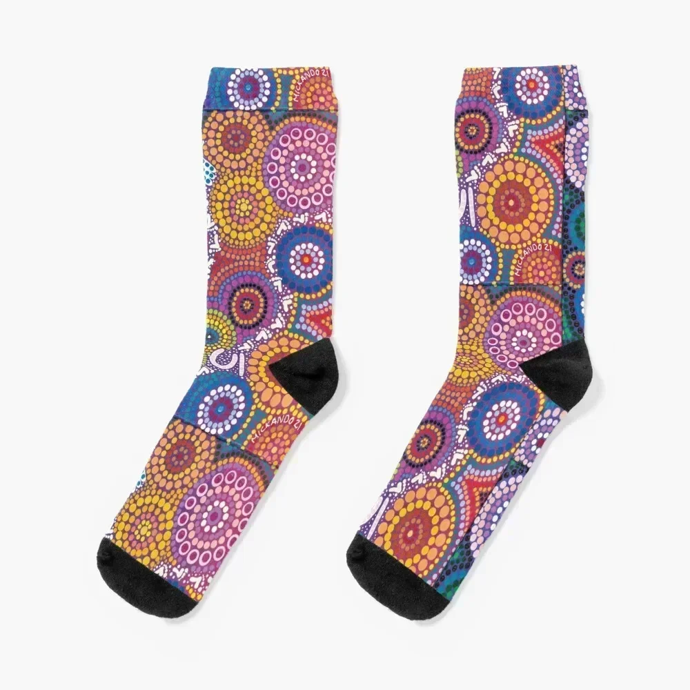 Looking for Love in the Dreamtime Socks essential designer colored set Socks Female Men's