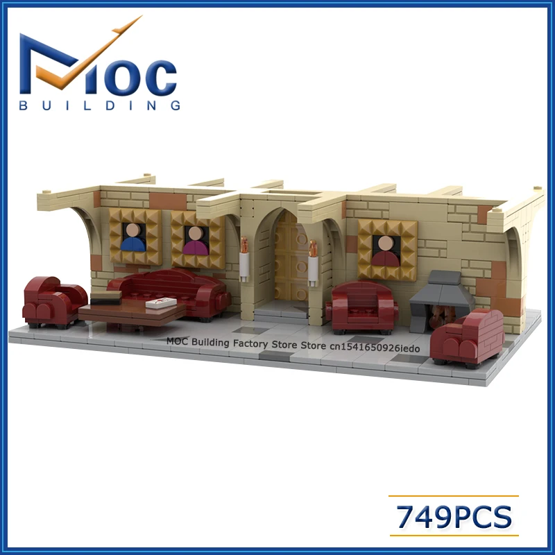 

Конструктор MOC классический из фильма «общая комната»