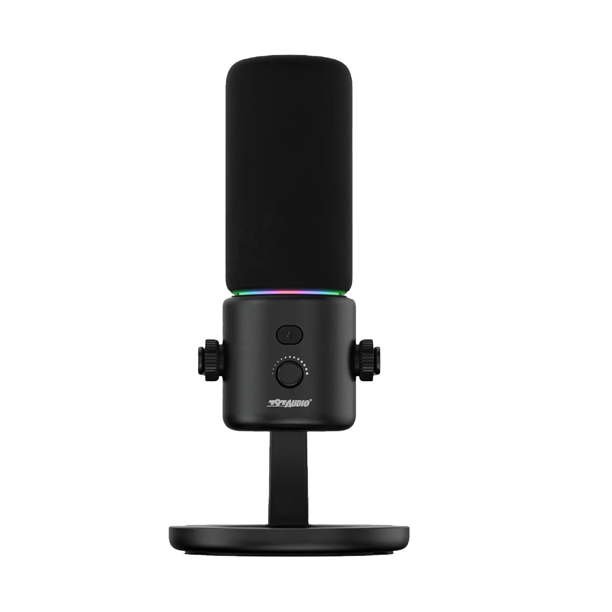 

797AUDIO D502 Desktop Cardioid RGB USB Gaming Professional Condenser Microphone High End High Quality Recording Sound