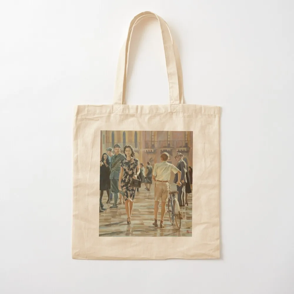 Malena in town Tote Bag Eco bag Beach bag Big hand ladies