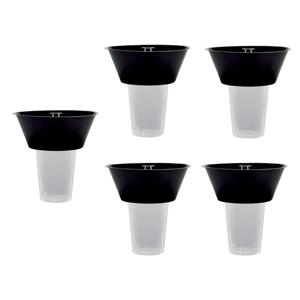 

5 Sets Popcorn Box Drink Cup Toddler Containers Food Pp Plastic Snacks Holding Tray Large Capacity Easy Clean Daily