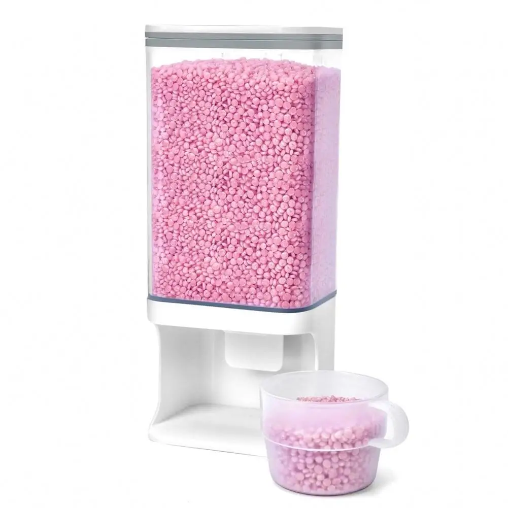 Scent Booster Dispenser Wall Mount for Laundry Beads Detergent Stain Remover Carpet Freshener Sea Salt Rice Solid Storage view 3