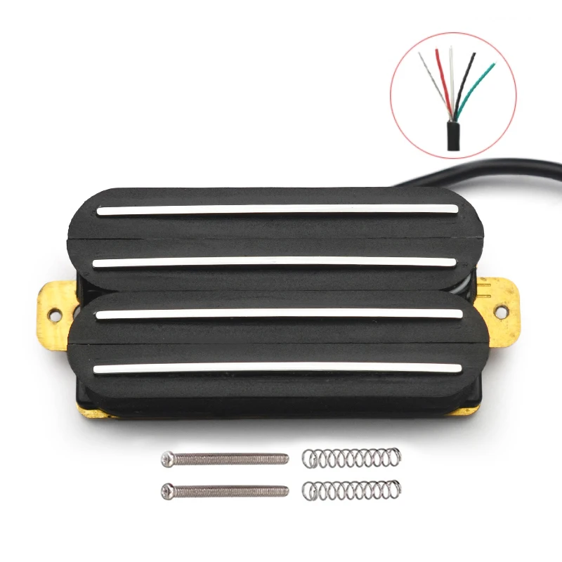 Four Coil Pickup High Output-18K 4 Coil Spliting Ceramic Heavy Metal Pickup Track Type