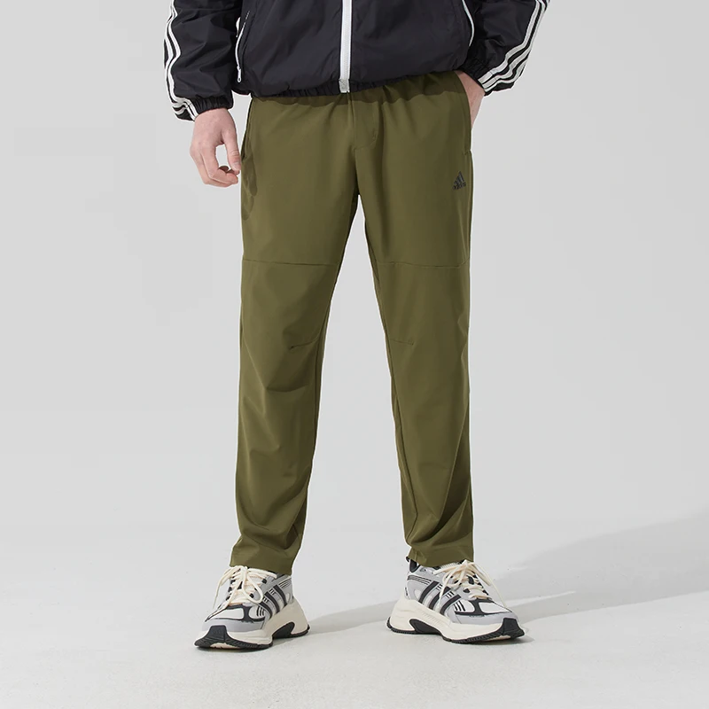 Adidas Men's Sports Pants Fitness Training Running Exercise Comfortable Breathable Knitted Long Pants Jn4351