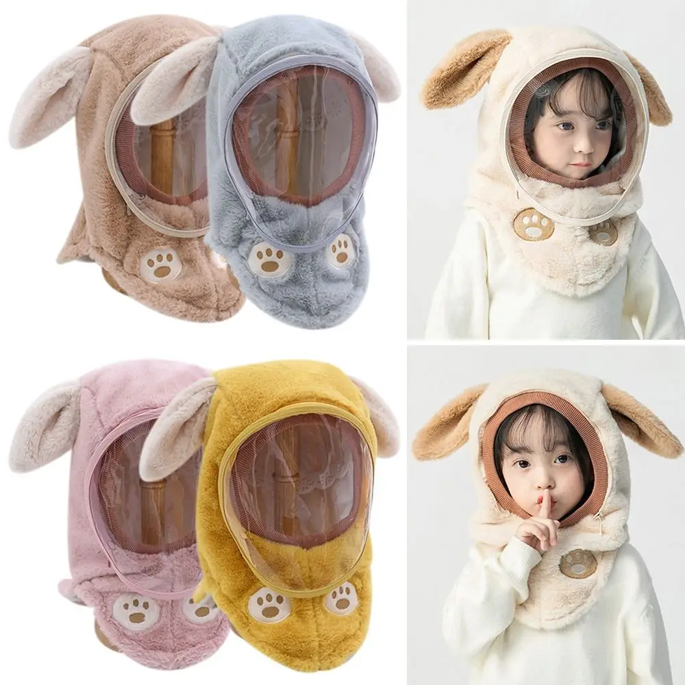 

Children Winter Warm Cotton Fur Windproof Hats Snow Hat Thick Warm Cap Winter hat Snow Hat Ear Protection