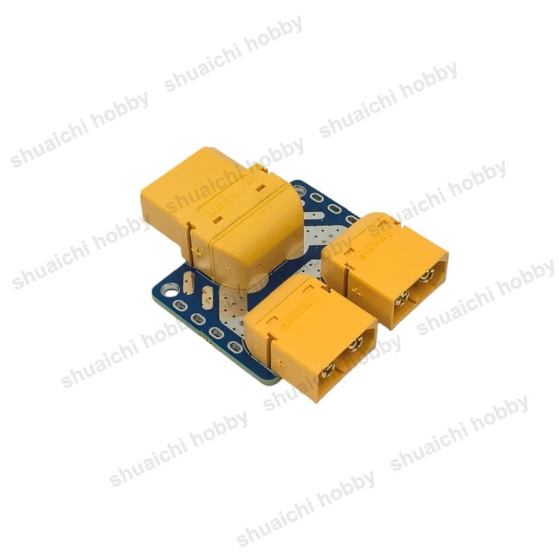 Module de Concatenation XT60 à XT90, adaptateur double batterie, carte d'extension augmentant la tension pour modèle d'avion/Robot, 1 pièce