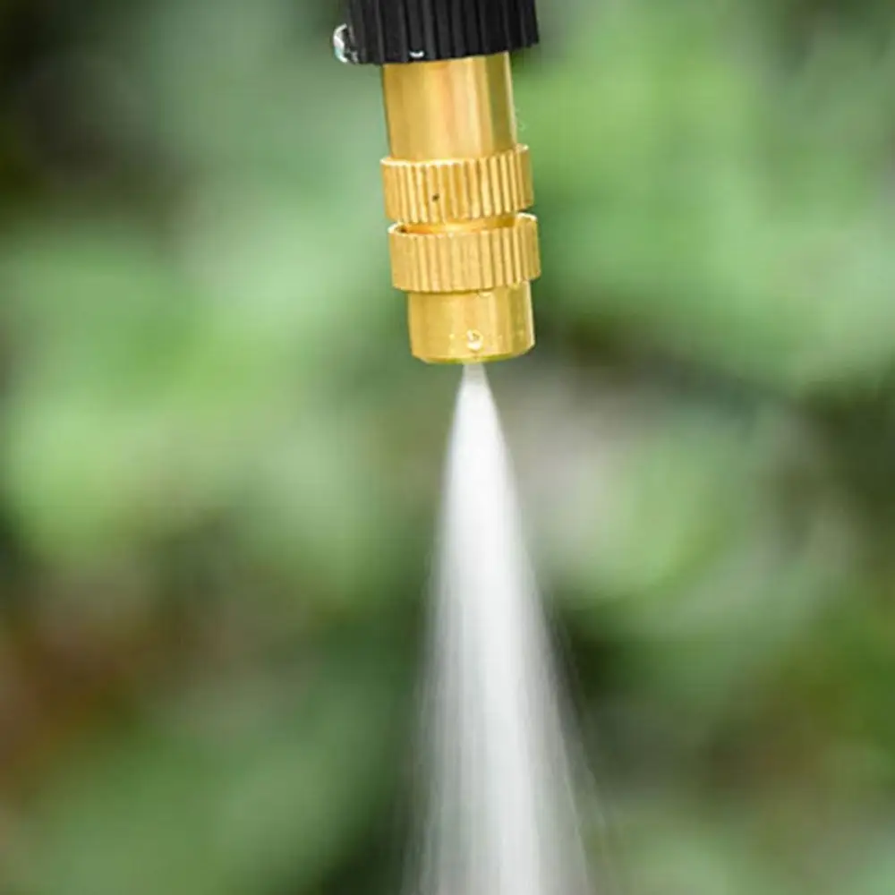 Water Spray Tool Cooling Misting Nozzle Dedusting Copper Spray Sprinkler Adjustable Micro Sprayers Spray Sprinkler