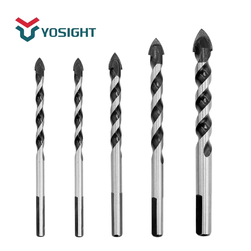 3-14mm Triangular tile drill bit concrete cement rotor ceramic perforation multifunctional electric drill alloy glass drilling