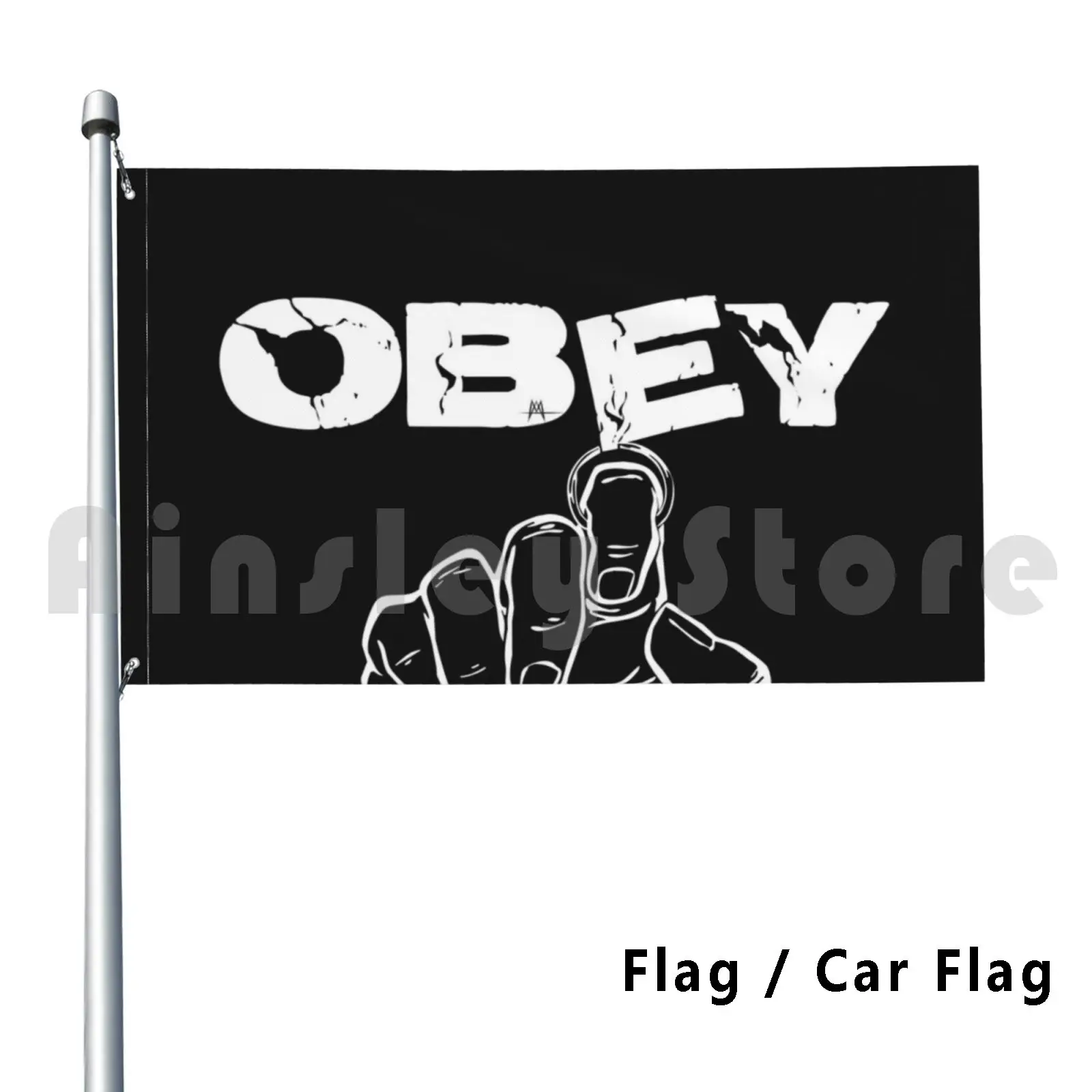 ? Keep The Distance And Wash Your Hands! Flag Car Flag Printing Custom Respect The Safety Distance