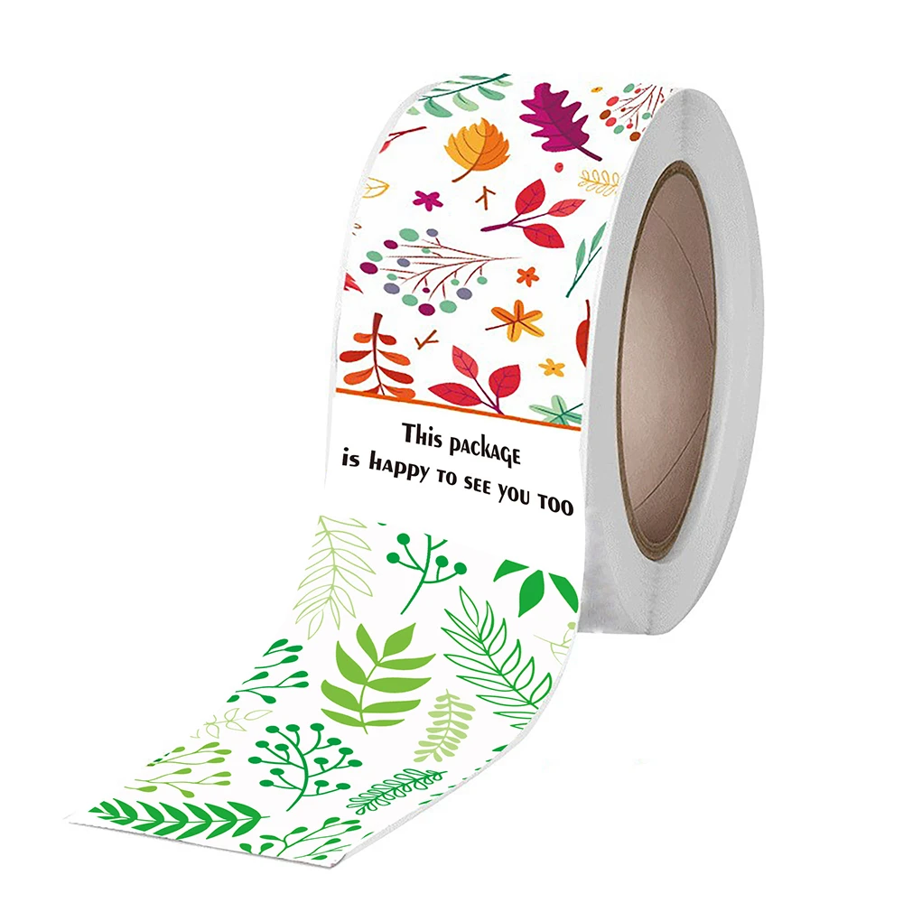 Stationery Carrier Sticker Nice To Meet You Flower Office X016