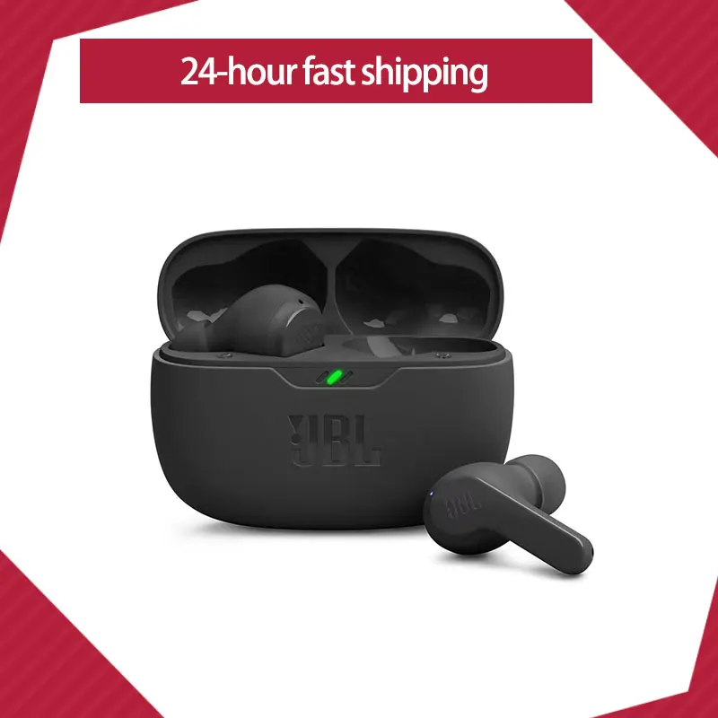 JBL WAVE BEAM Bluetooth Earphones Support APP True Wireless TWS Active Noise Cancellation Headphones JBL Vibe Beam Earbuds