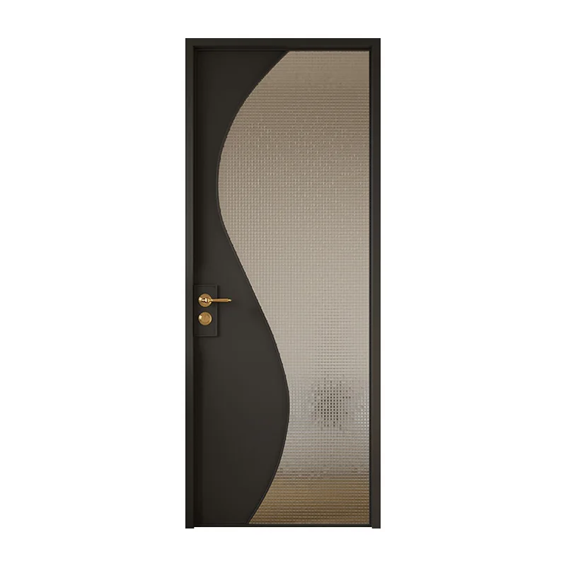

New French retro door, bathroom door, cream wind titanium magnesium alloy Changhong