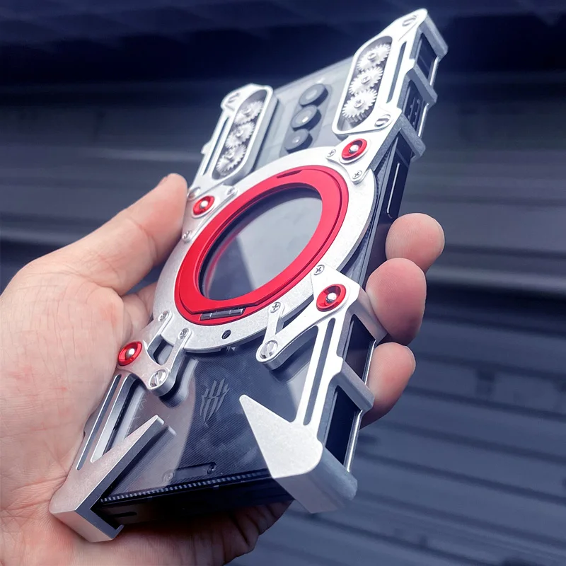 

Aluminum Frameless Case For Xiaomi 14t Pro Mi 13T Pro Rotating Bracket Shell Metal Rimless Shockproof Cover