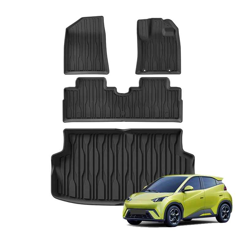 

Car Trunk Mat For BYD ATTO1/Seagull 2025-2026 TPE Floor Mats All Weather Waterproof Rear Trunk Cargo Liner Anti Dirty Pads