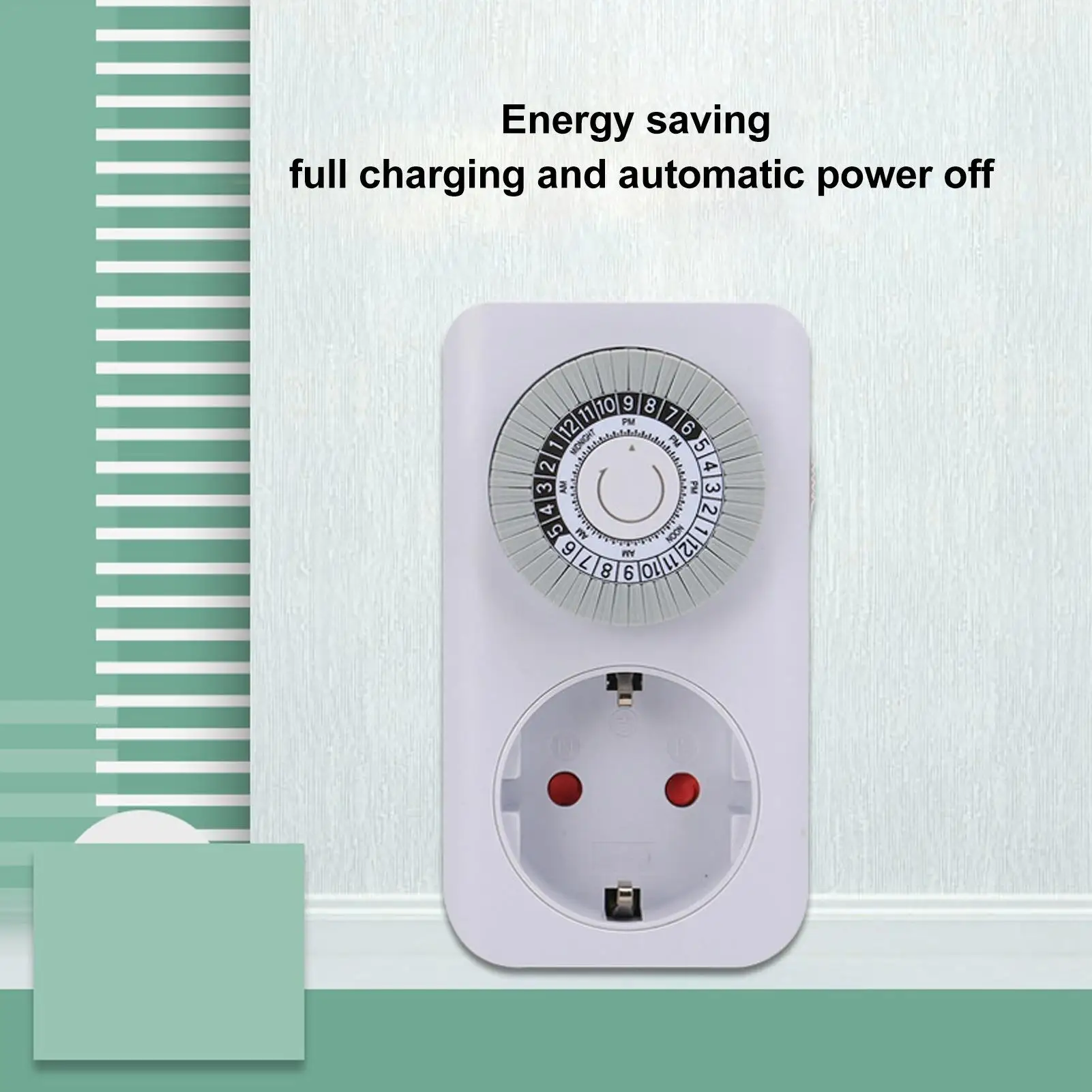 Smart Timer Socket with Remote Control - Intelligent 50Hz EU Plug Timing Outlet 230V for Household Use