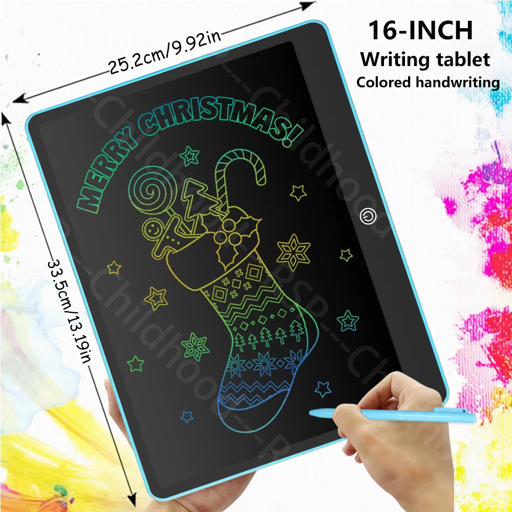 6.5/8.5/10/12/16-Inch LCD Tekentablet, Handschriftblok, Elektronische Schrijfbord, kinderen Kerstmis/Verjaardagscadeaus/Educatief speelgoed