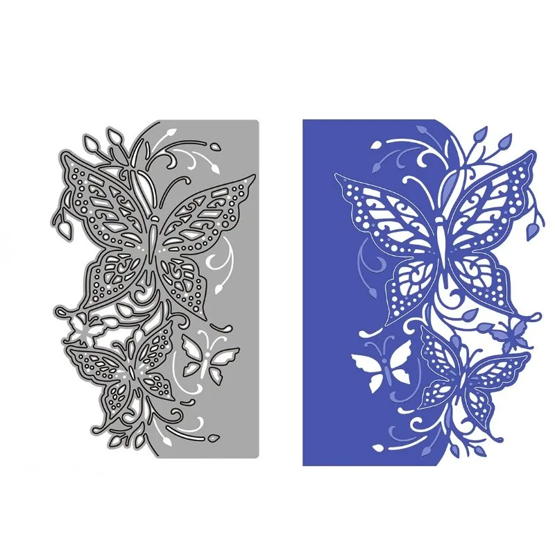 3D Hollow latarnia motylkowa tłoczenie ze stali węglowej wykrojniki dla DIY Scrapbooking karty Album tłoczenie rzemiosło Die Cut