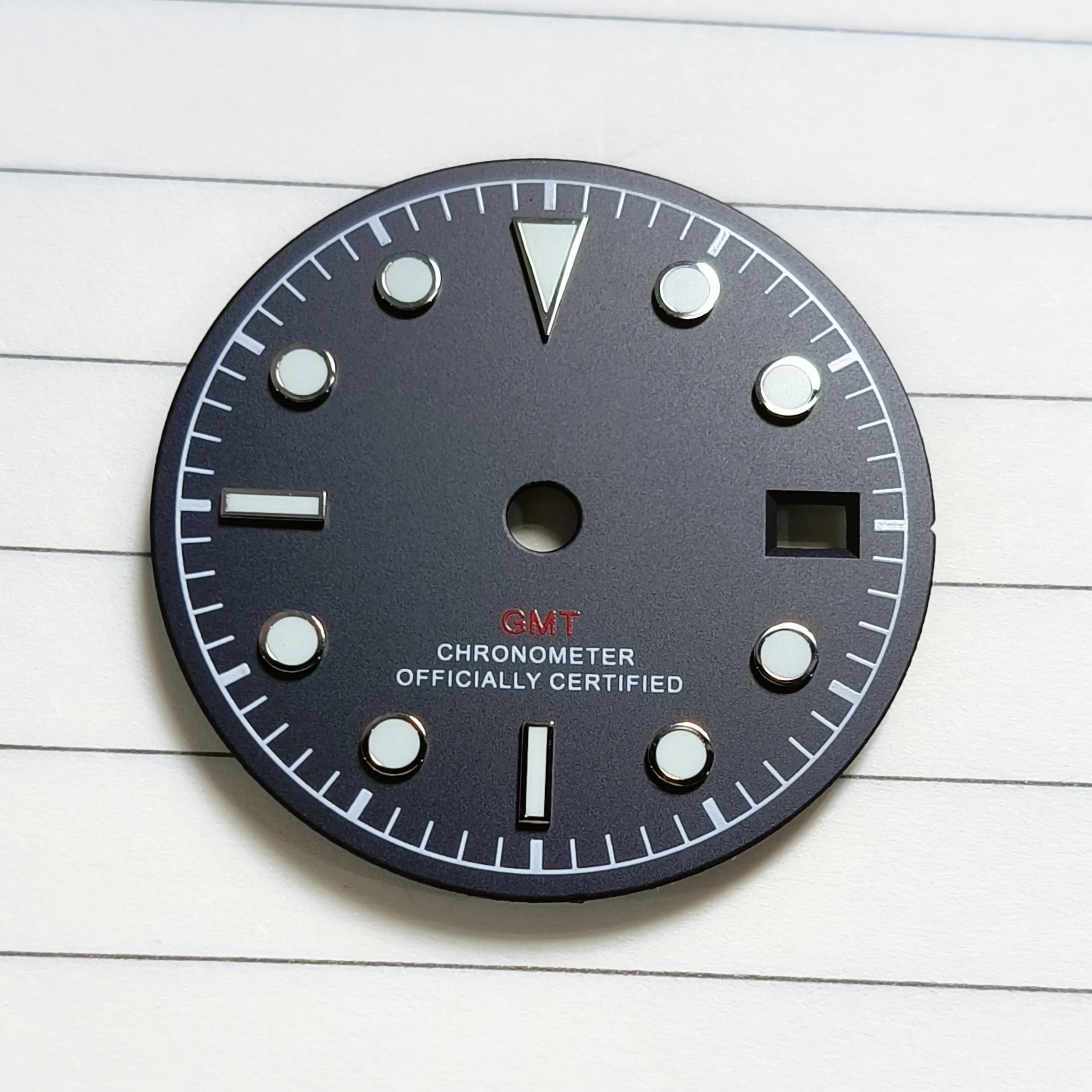 

New 30.5MM Green Luminous Watch Dial Fit NH34 Automatic Movement