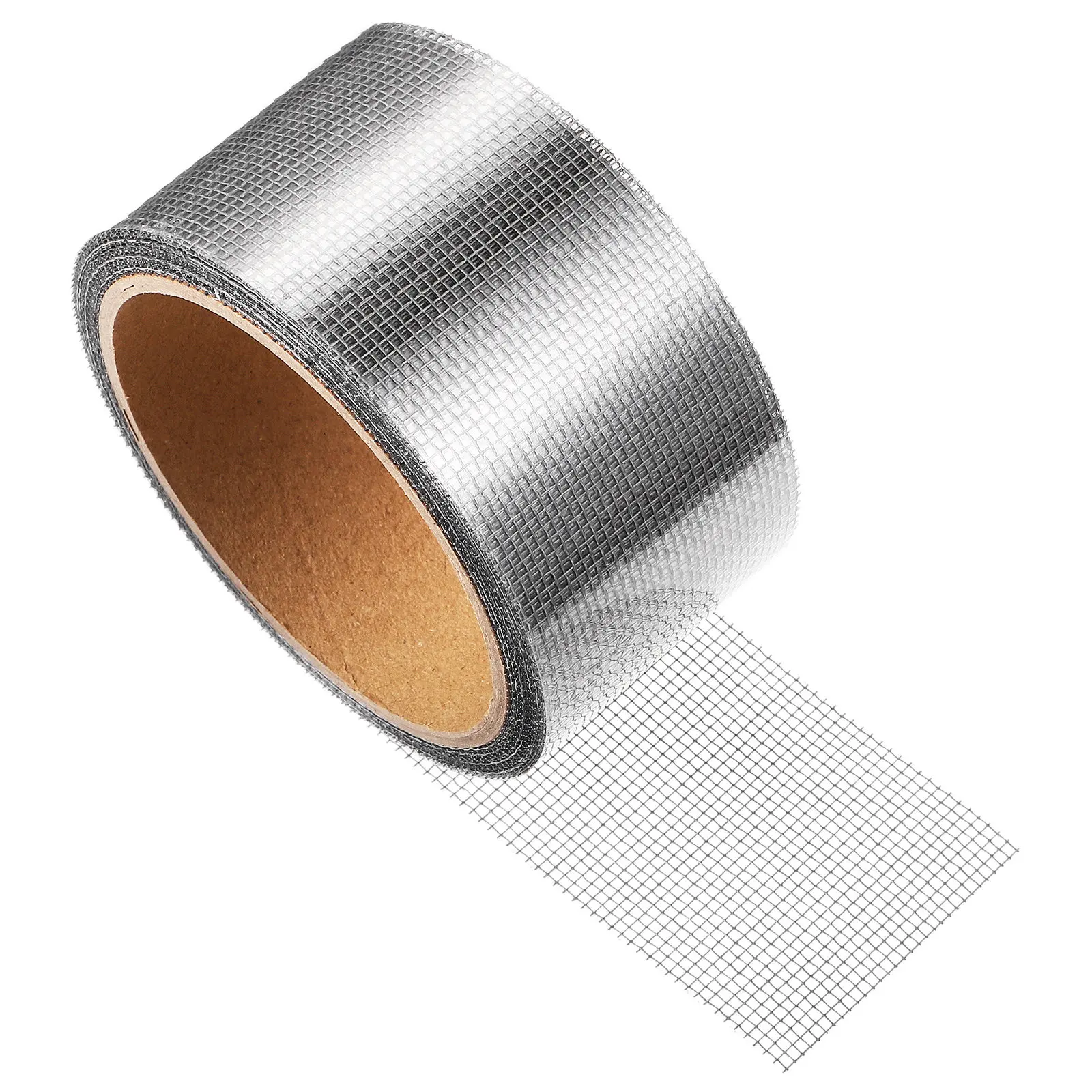 1 Roll Screen Tape Mesh Repair Tape for Window Screens Screen Doors Pet Material Insect Proof Tear Resistant Easy Application