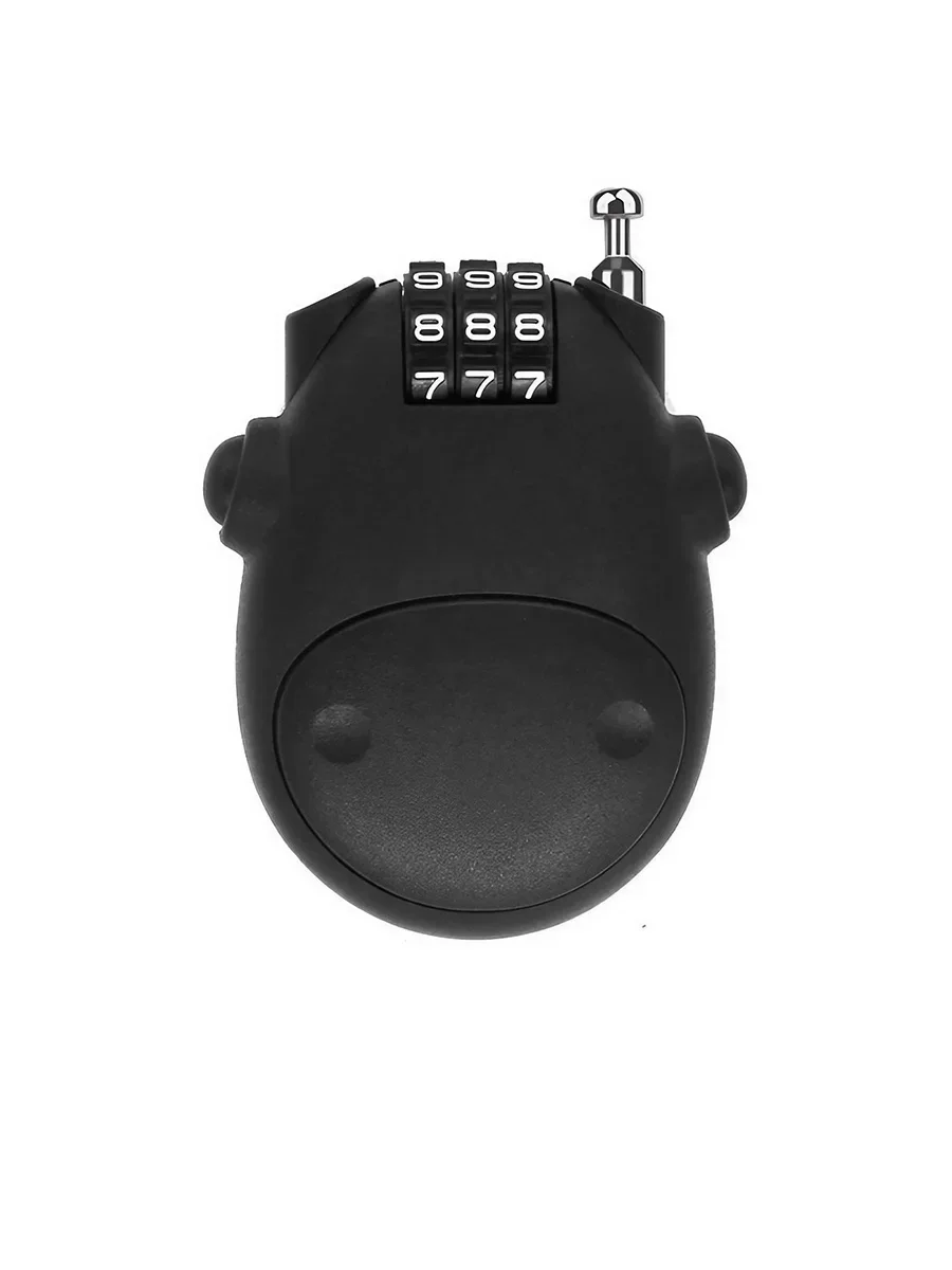 AliExpress NONE High Precision Steel Cable Bicycle Lock Code Wheel Password Lock for Suitcase Car Sled Helmet Security Telescopic Wire Rope