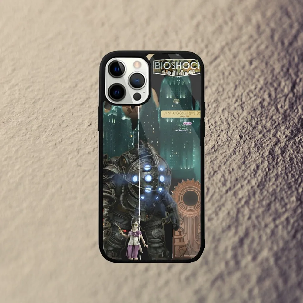 Game Bioshock Rapture Infinite Phone Case For iPhone 16,15,14,13,12,11,Plus,Pro,Max Mini Magsafe Magnetic Wireless Charging