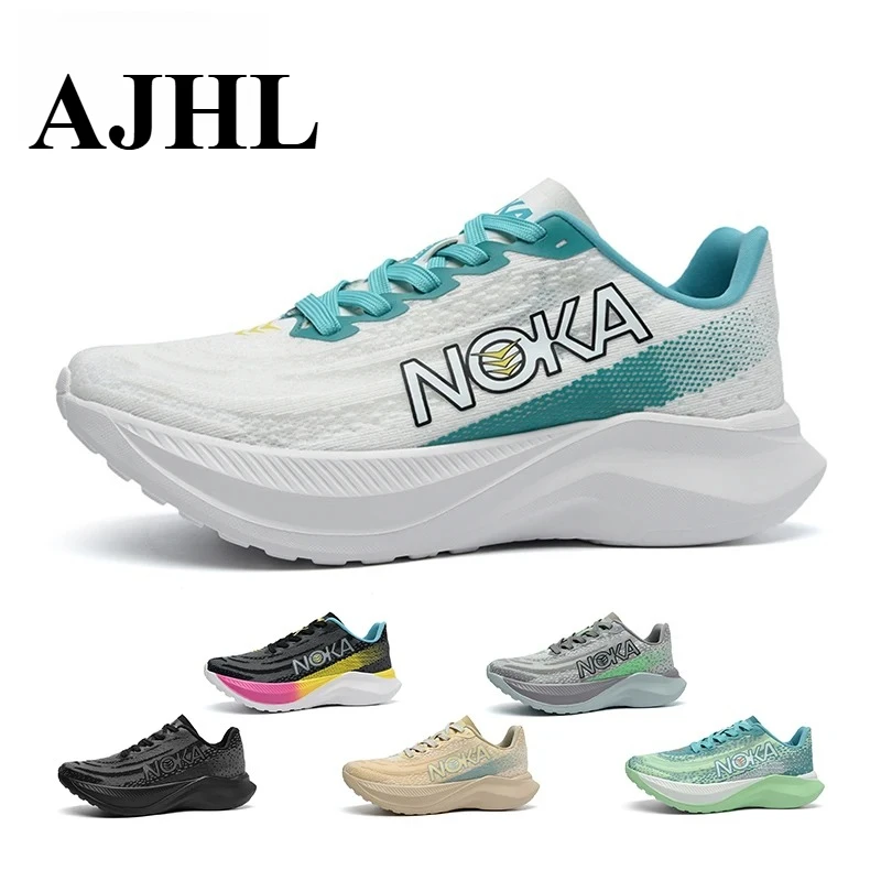 

AJHL Men Women High Quality Light Running Shoes Cushion Training Shoes Lightweight Wear-Resistant Sneakers Comfortable massage