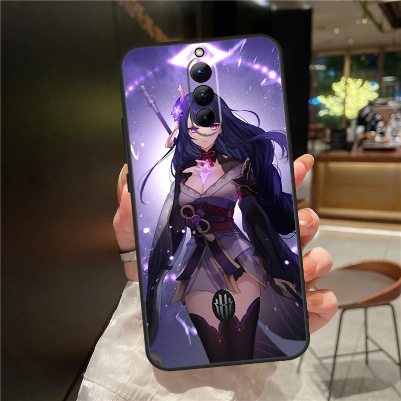Genshin Impact Raiden Shogun Case For ZTE Nubia Red Magic 8S 8 9 Pro Plus Red Magic 6 7 Pro 6S 7S Pro 5G 5S 6R Funda