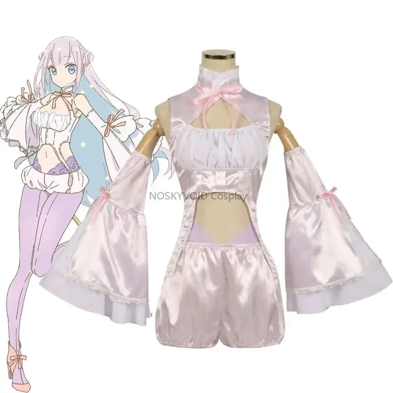 أزياء ميموري باياكويا التأثيرية للفتاة السحرية والملازم الشرير المستخدمة لتكون ملابس أنيمي السعادة الزجاجية