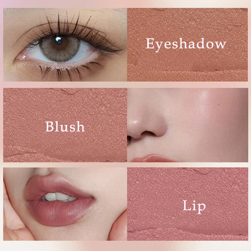 RC Multipurpose Balm Stick Long-Wear Cream Blush Eyeshadow Lipstick High Shine Soft Matte Pastel Tones for Cheeks Lips And Eyes