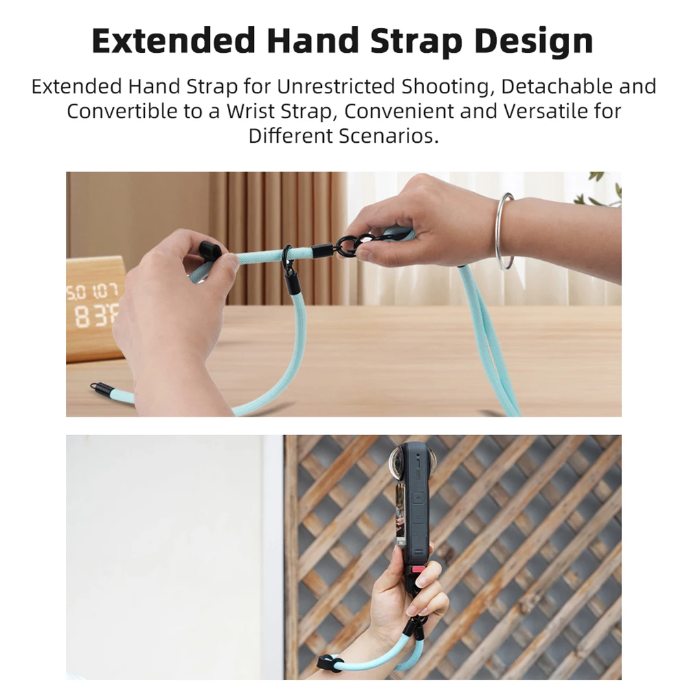 Плечевой ремень для камеры, износостойкая веревка для экшн-камеры, спортивная камера, ремешок через плечо для DJI Action 5 Pro/Insta360 X5 X4