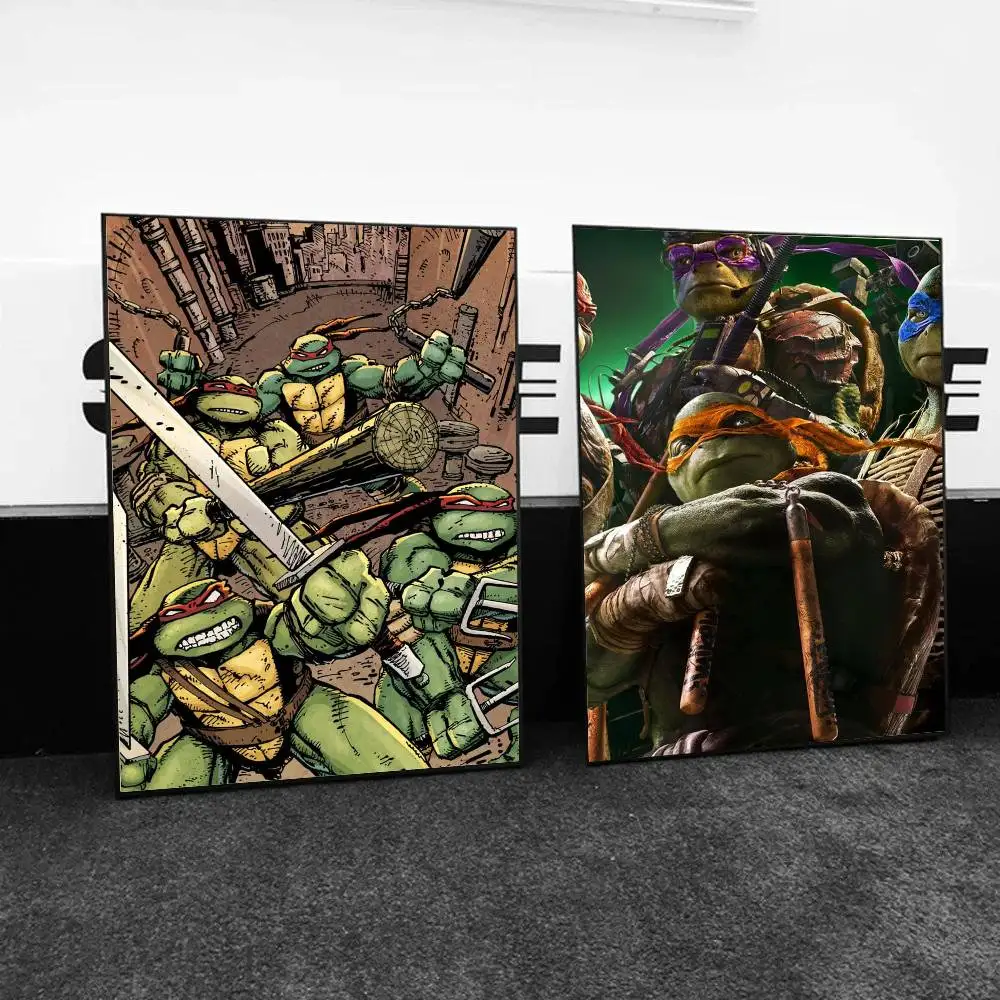 Постер «Подросток М-Матан и ниндзя» с принтами, украшение для дома, спальни, гостиной, подарок