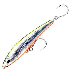 120mm 50g Testar Fishing Lure Long Casting Sinking Pencil Bait Artificial Laser Wobblers Stickbait for GT Tuna Pesca
