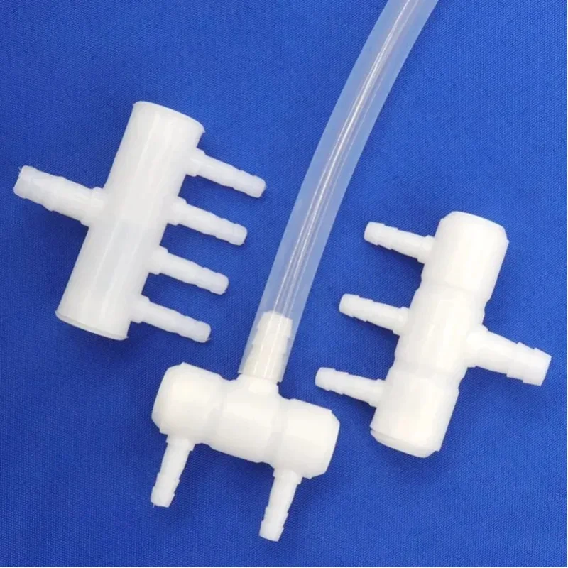 1-2 Stück Kunststoff 2/3/4-Wege-Schlauchverteiler, Bewässerungs-Wasserrohr-Verteiler, Aquarium-Luftpumpen-Gasumleiter