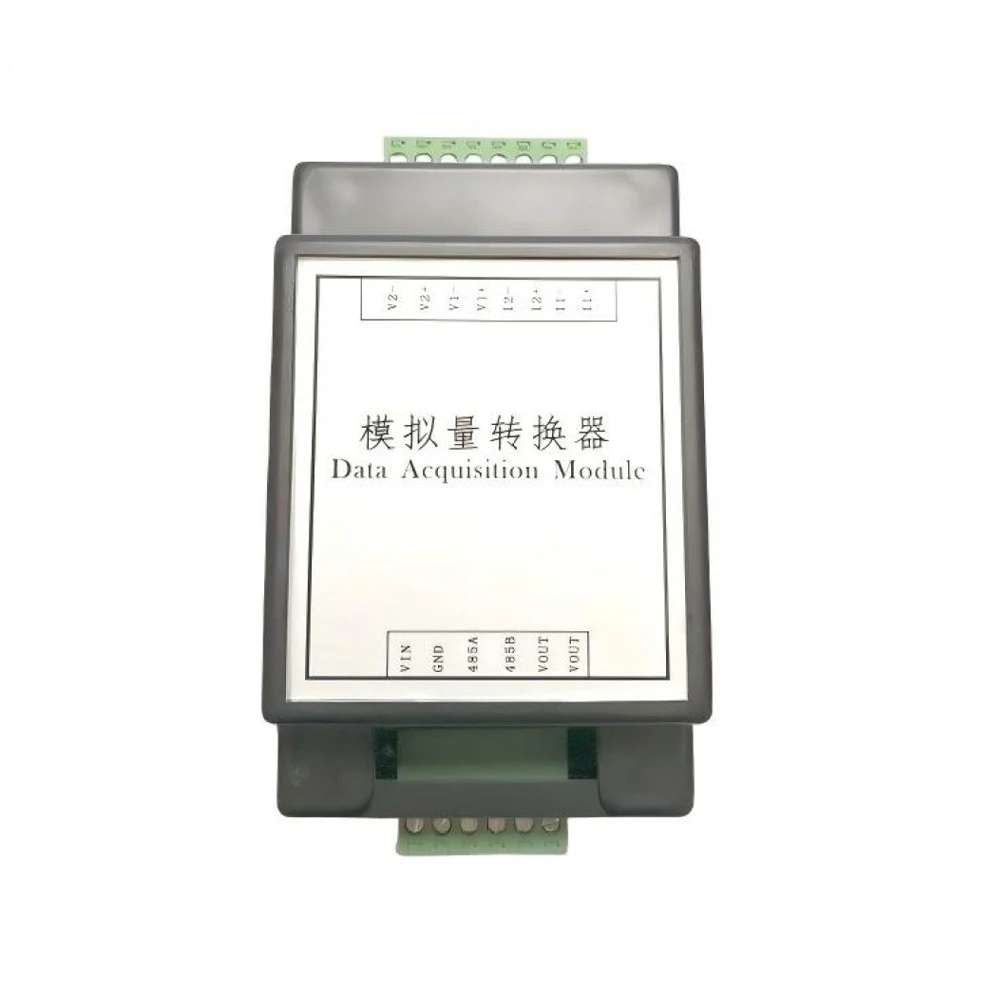 4-Channel Analog Input Module: 0-20mA/4-20mA/0-5V/0-10V to RS485 MODBUS – 12-bit AD Resolution, 10-30V Power Supply