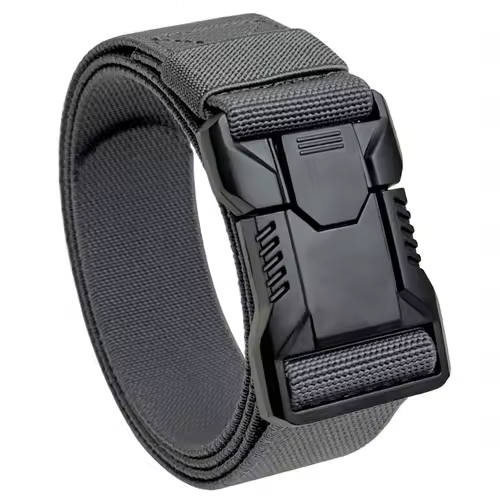 Red Ears Plastic buckle tactical belt men's multifunctional military fan canvas belt outdoor faux nylon training waist belt - Image 7