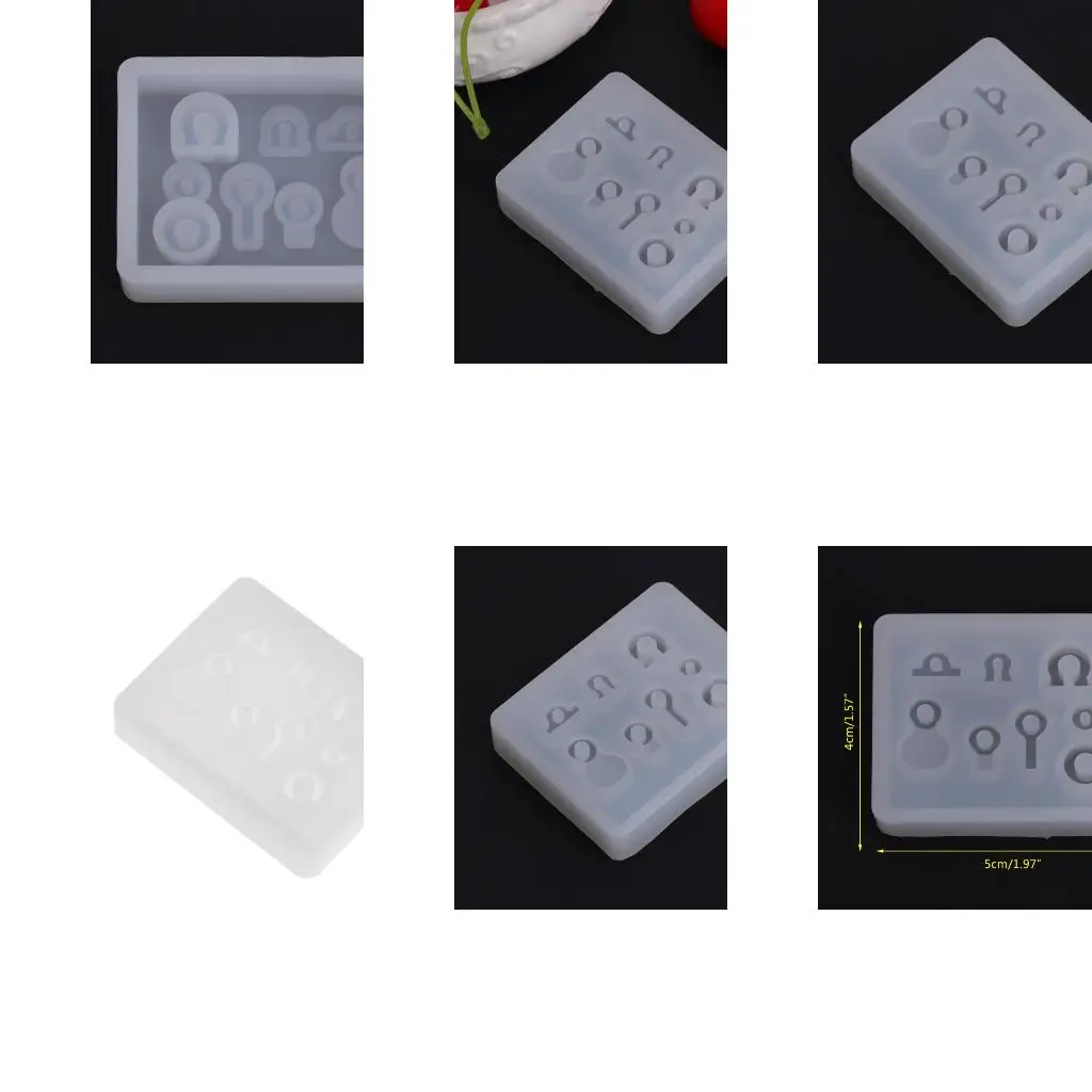 

Silicone Pendant Mold For Resin Acrylic Jewelry Tools Earring Necklace Pendant Resin Mold Casting Mold Jewelry Making