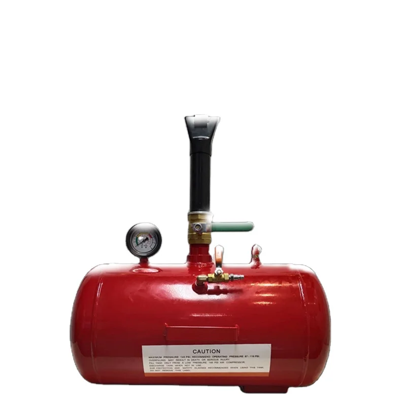 Portable Pneumatic Tire Inflator Pump Blaster Sealer Inflator Spray