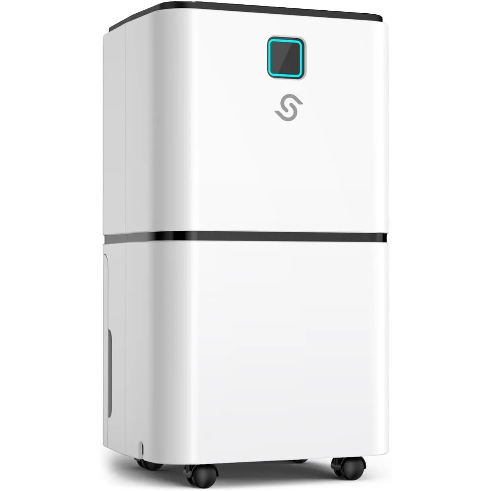 

2000 Sq. Ft Dehumidifier for Home/Basement, 30 Pints 36 dB Dehumidifiers for Bedroom/Bathroom With Drain Hose LED Intelligent Hu