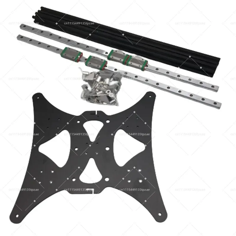 1 Set MGN12H Linear Rails Kit, Y Axis CNC Guide Rail Upgrade for 3D Printer