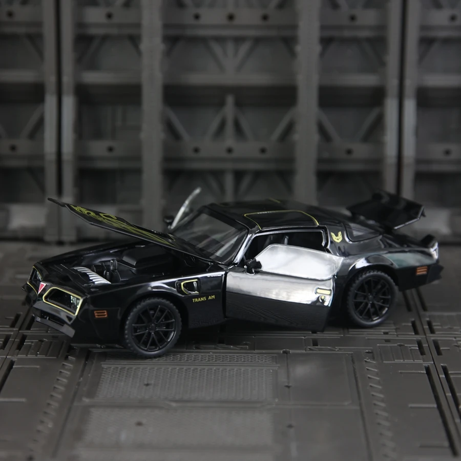 1:32 simulação supercar liga modelo coleção de acessórios de carro, portas e capô do motor, porta-malas pode ser aberto