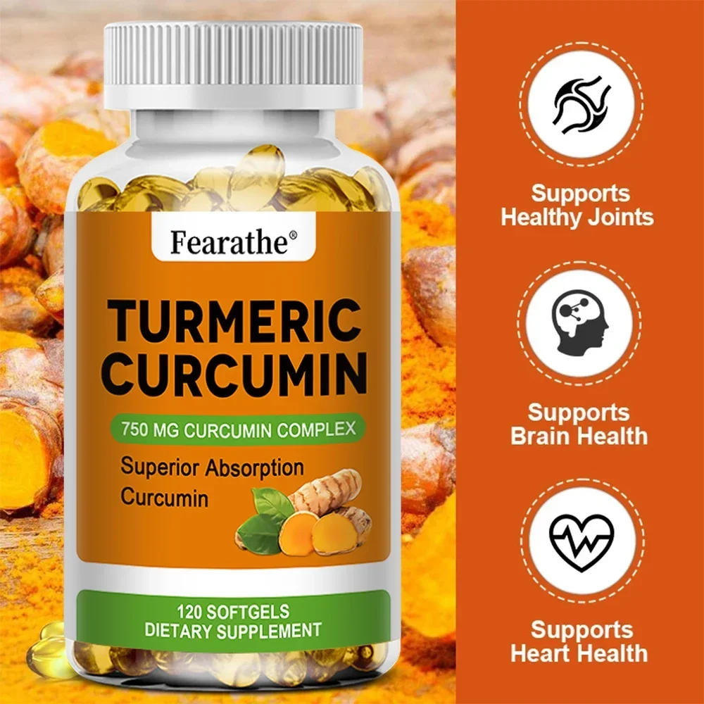 Turmeric Curcumin Gummies Nature Tumeric Extract Boosts Skin Health Promotes Joint Health High in Antioxidents