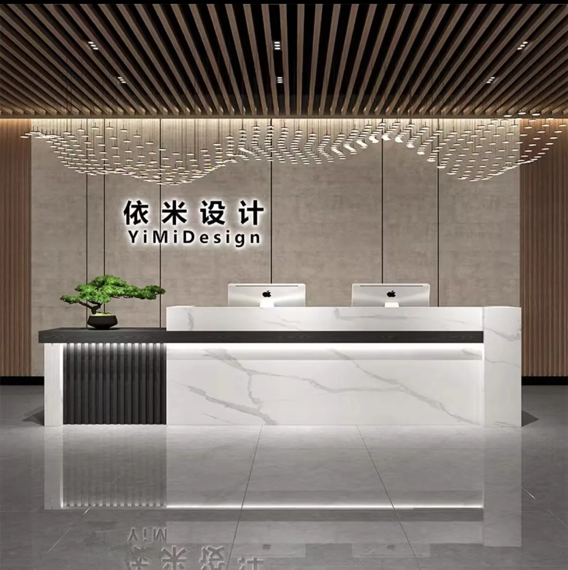 Hospital Salon Reception Desk Study Modern Restaurant Front Reception Desks Cashier Luxury Recepcion Mostrador Furniture Office