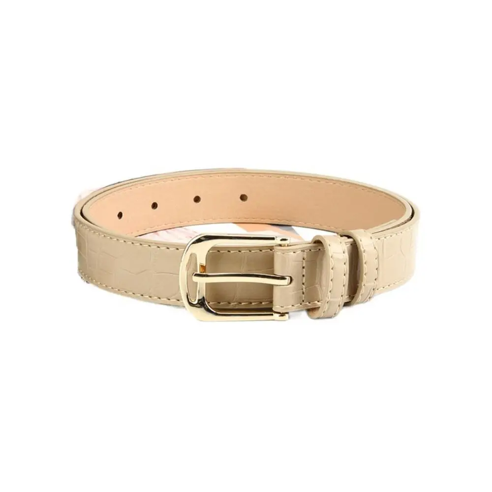 Ceinture en cuir de style coréen pour femmes, ceinture fine, ceinture solide, ceinture de chemise de document, ceinture extérieure, décor de robe, broche strucPU, mode