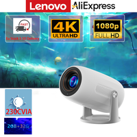 Lenovo Xiaoxin 100M Projector Auto Focus Wifi6 Smart Home Theater Support 4K HD Portable 400ANSI Projector Android 12