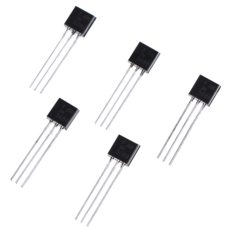20 PCS 2N5088 TO-92 Triodos em linha Semicondutores separados