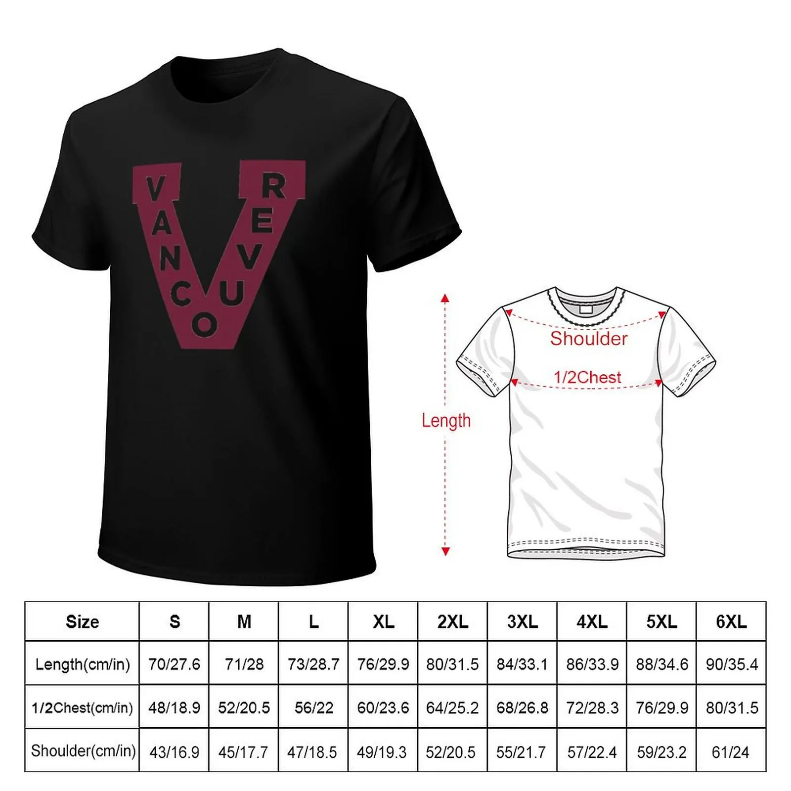 Vintage Vancouver Hockey - Retro Millionaires T-Shirt Art Pattern Printed Casual Top