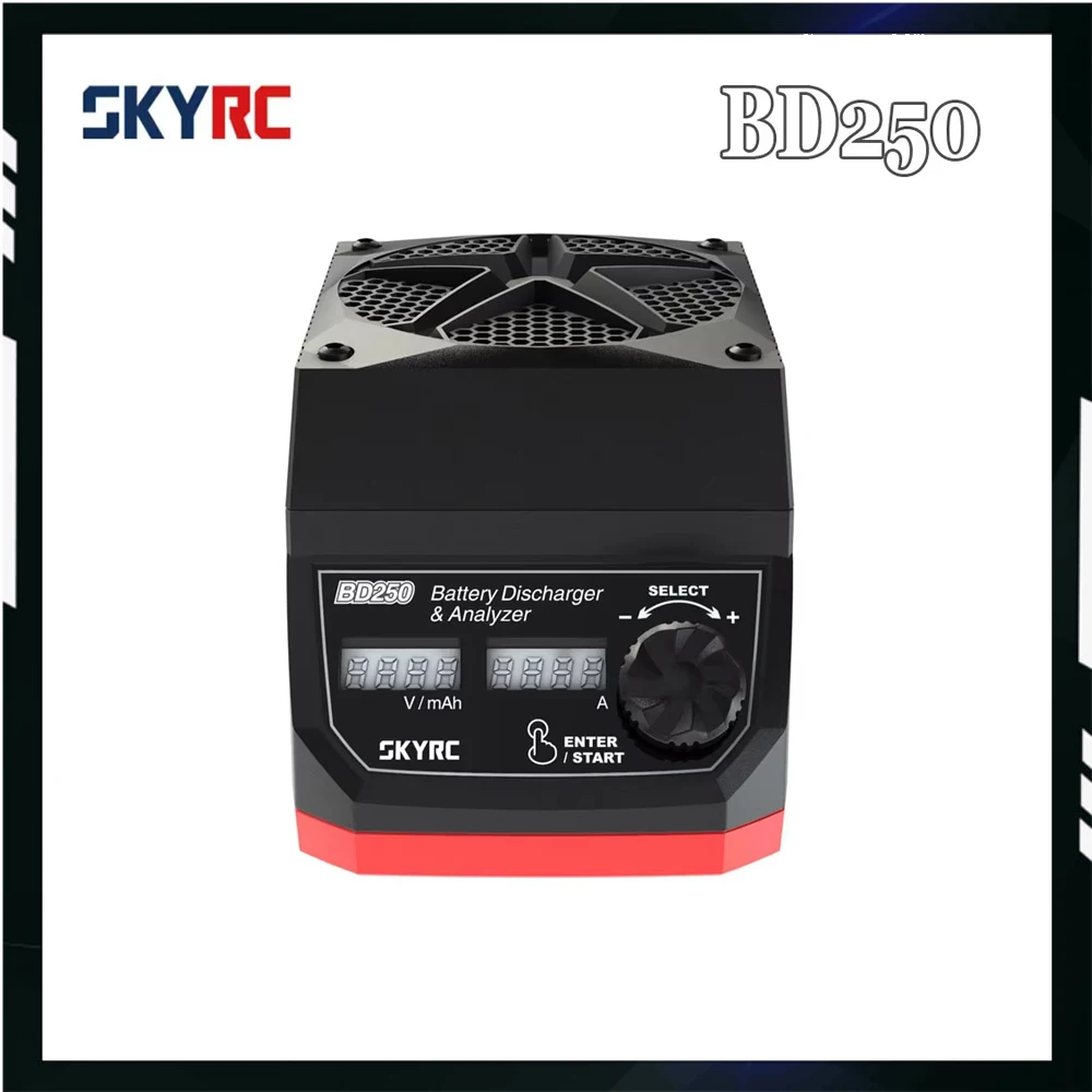 SKYRC BD250 3s lipo bateria descarregador 250W 35A LiHV/NiMH Analisador Profissional RC Drone Bateria Descarregador de alta potência