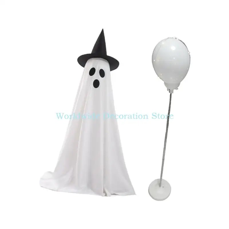 Q39B Halloween Decorations Outdoor, Pumpkin Halloween Party Decorations with Remote Control String Lights, Festive Pumpkin for